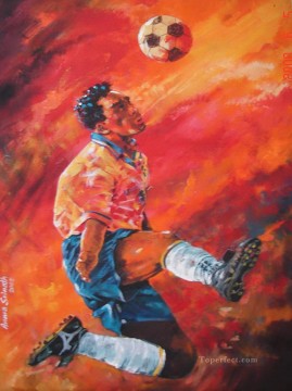  Foot Art - football 04 impressionist